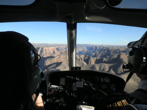Flight over Grand Canyon